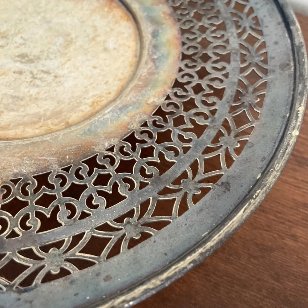 Antique Sheffield Silver Plated 10